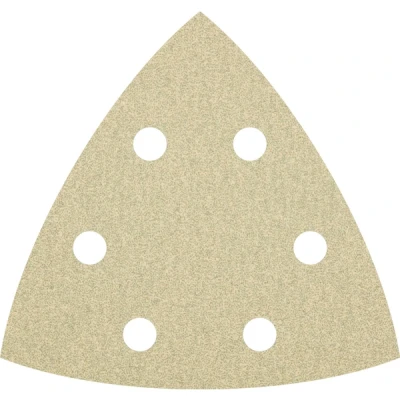 Afbeelding van Klingspor schuurpapier/ driehoek GLS15 96mm K60 (5st)