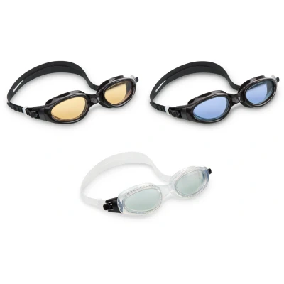 Afbeelding van Intex Silicone Sport Master Zwembril Assorti Multicolour Zwembrillen