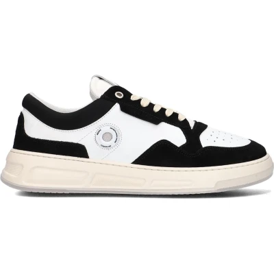 Afbeelding van Off The Pitch Breathe Heren Sneakers Leren Sneaker Zwart Maat 40