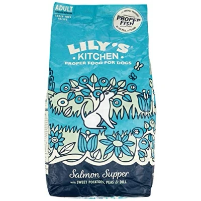 Afbeelding van Lily&#039;s Kitchen Droogvoer voor volwassen honden zalmbestendig 7 kg