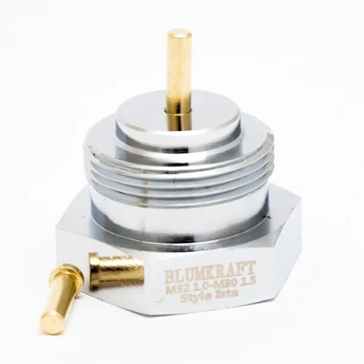 Afbeelding van BLUMKRAFT Radiatoradapter ISTA aansluiting M32x1 op M30 x 1,5 voor thermostaat/thermostaatkop mannelijk