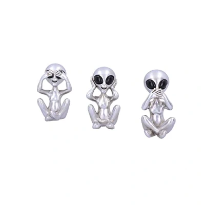 Afbeelding van Nemesis Now Beeldjes/figuren Three Wise Aliens 7.5cm Multicolours