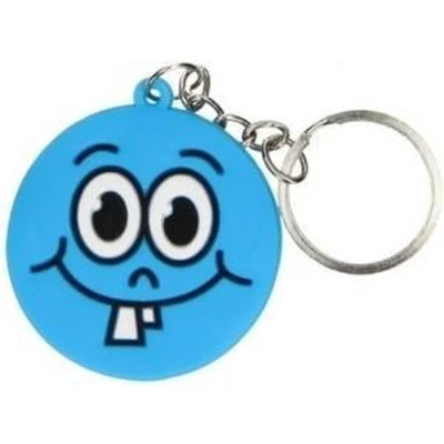 Afbeelding van Lg imports Sleutelhanger Emoji Blauw 4,5 Cm