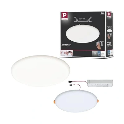 Afbeelding van Paulmann 93068 EB Panel Veluna VariFit LED inbouwlamp 22 W Satijn