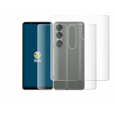 Afbeelding van BROTECT Screenprotector voor Sony Xperia 1 VII (Voor+Achter) Folie Beschermfolie transparant volledig dekking (2 Stuks)