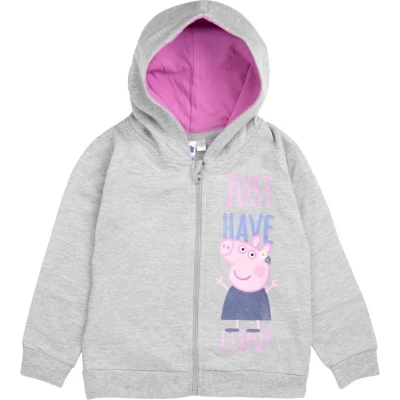 Afbeelding van Peppa Pig Vest Just have fun Grijs Maat 110/116