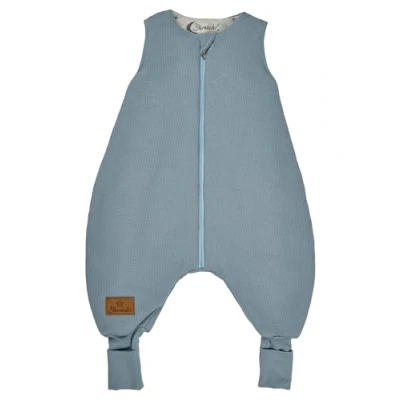 Afbeelding van Sterntaler Slaapzak met benen Dino Rexi blauw