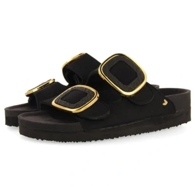 Afbeelding van Gioseppo CON Adorno JOYA Muiltjes, Dames, Maat: 40, Black Textiel