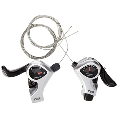 Afbeelding van Shimano Tourney/TY SL TX50 Duimschakelaar Plus Zilver, 7 versnellingen