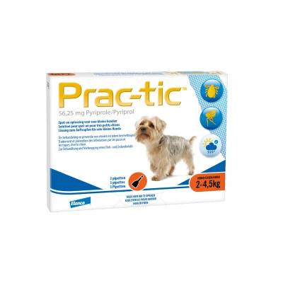 Afbeelding van Prac tic XS (2 4.5 kg) 3 pipetten