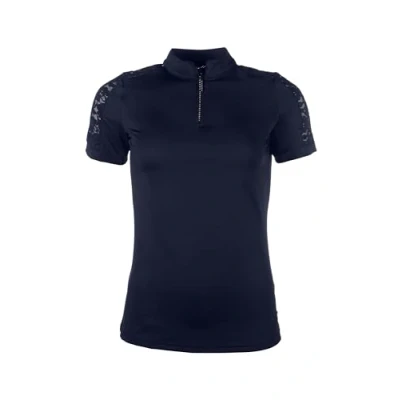 Afbeelding van HKM Functioneel Shirt Nelly Korte Mouwen Donkerblauw S