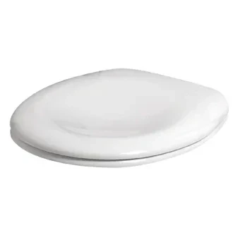 Afbeelding van Plieger Spring toiletzitting met deksel (wit)