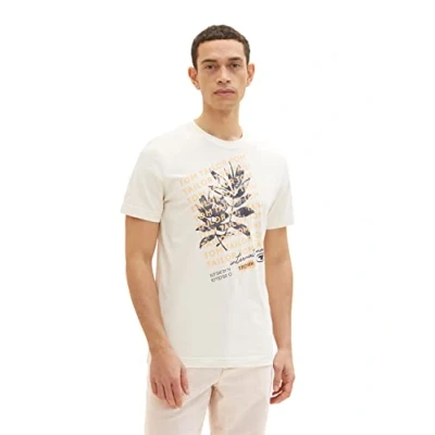 Afbeelding van TOM TAILOR Uomini T shirt 1036983, 18592 Vintage Beige, XL