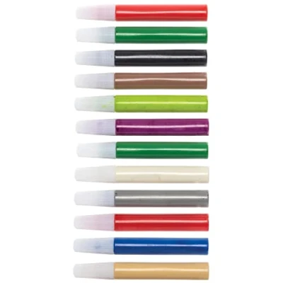 Afbeelding van Baker Ross FE795 Zonnevanger Verfpennen voordeelpak Pak van 10, Gebrandschilderd Glas Effect Pennen voor Kinderen, Kerst Kunst en Ambachtelijke Benodigdheden