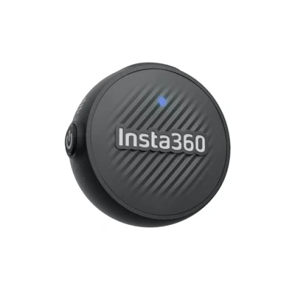 Afbeelding van Insta360 Microfoon Luchtzender, 7.9g Ultralichte, Draadloze X5/Ace Pro 2, Ruisonderdrukking, Vlog, Streaming