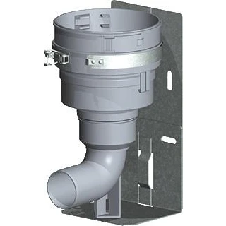 Afbeelding van Burgerhout Multiflex eindstuk PP Ø 60/100 mm
