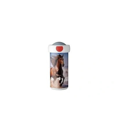 Afbeelding van Mepal Campus Drinkbeker 300 Ml Wild Horse Print Lunchboxen &amp; Bekers
