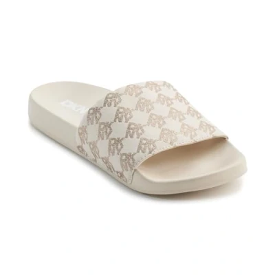 Afbeelding van DKNY Zella Badslippers, Dames, Maat: 40, Bone Textiel