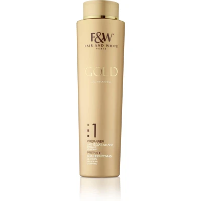 Afbeelding van Fair And White Gold Ultimate Brightening Lotion with Aha 350 ml