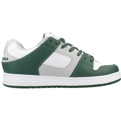 Afbeelding van DC Shoes Manteca SE Sneakers laag, Maat: 44, Xwsg white grey green Leer