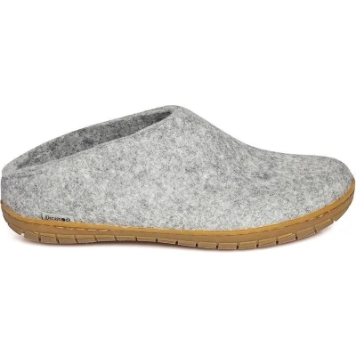 Afbeelding van Glerups Pantoffels, Maat: 45, Grau Wol