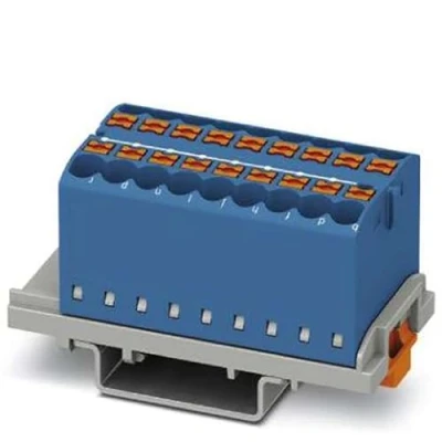 Afbeelding van Phoenix Contact PTFIX 18X2,5 NS35 BU 3273046 Verdeelblok 0.14 mm² 2.50 Blauw 8 stuk(s)