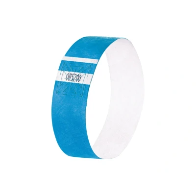 Afbeelding van Sigel Si Eb211 Evenementenbandjes Super Soft, 255X25Mm 120 Stuks Neon Blauw