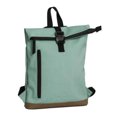 Afbeelding van Daniel Ray Yeppoon Gecoat Canvas Rolltop Rugtas Oud Groen