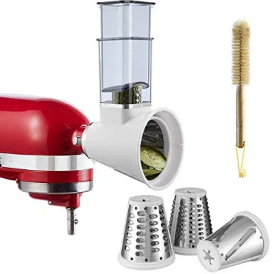 Afbeelding van Slicer Shredder Attachment voor KitchenAid Stand Mixers/PHISINIC Mixer, Groente Chopper Kaasrasp Salade Cutter Accessoires