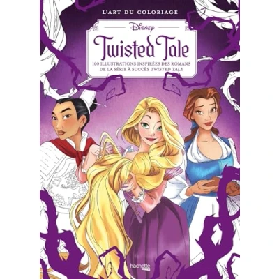 Afbeelding van Disney L&#039;Art du Coloriage Twisted Tale Hachette Heroes Kleurboek voor volwassenen