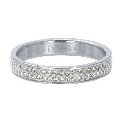Afbeelding van Double zirconia iXXXi Vulring 4 mm 21 / Silver