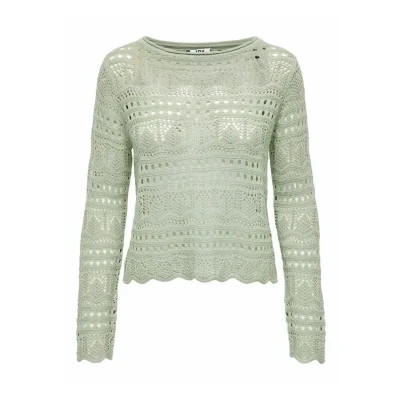 Afbeelding van JDY Jdysun LAY Trui, Dames, Maat: Small, Desert sage