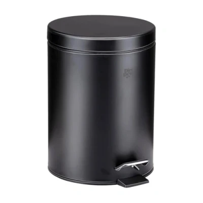 Afbeelding van Dirt Devil Pedaalemmer Ø 20.5 x 28 CM 5 L Uitneembare Binnenemmer Zwart
