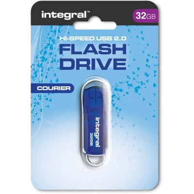 Afbeelding van Integral Courier Usb 2.0 Stick, 32 Gb stick