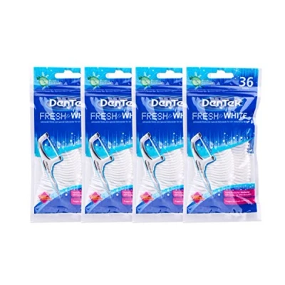 Afbeelding van 4 x DenTek Fresh &amp; White tandzijde sticks