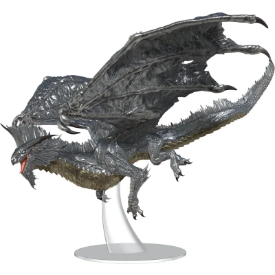 Afbeelding van D&amp;D Icons of the Realms: Adult Silver Dragon EN