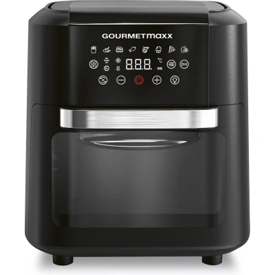 Afbeelding van GOURMETmaxx 4in1 heteluchtfriteuse 11 L met touch display vetarm frituren