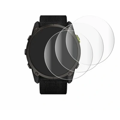 Afbeelding van Savvies Screenprotector voor Garmin Enduro 3 Folie Beschermfolie transparant volledig dekking (4 Stuks)