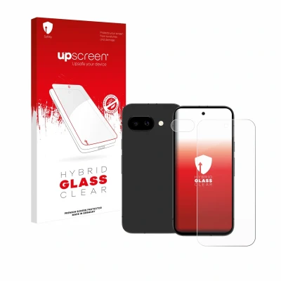 Afbeelding van upscreen Screenprotector voor Google Pixel 9a (Voor+Camera) Folie Beschermfolie Beschermglas transparant