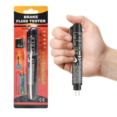 Afbeelding van JTENG remvloeistoftester DOT 3/4/5 met 5 leds voor autovoertuig, remvloeistoftester, DOT3, DOT4, DOT5