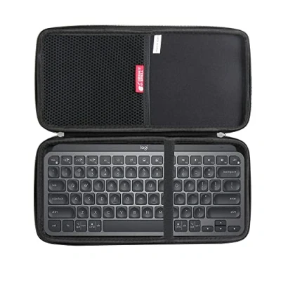 Afbeelding van Hermitshell Hard Travel Case voor Logitech MX Keys Mini Minimalistisch Draadloos Verlicht Toetsenbord (zwart)
