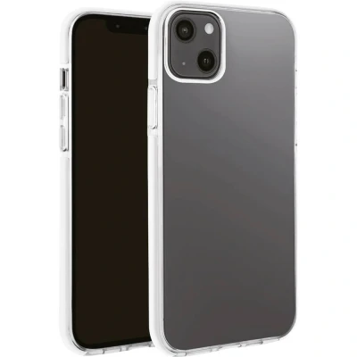 Afbeelding van Vivanco Rock Solid Backcover Apple iPhone 13 Pro Transparant, Wit Inductieve lading, Stootbestendig