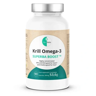 Afbeelding van Swiss Point Krill Olie Omega 3 590mg, 90 Soft tabs