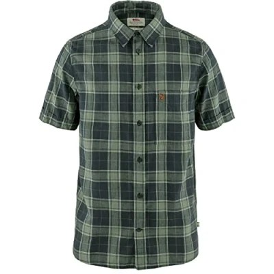 Afbeelding van Fjällräven Â™vik Travel Shirt SS M Outdoor Kleding Fleeces en Truien Overhemd korte mouw