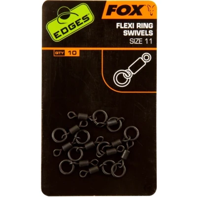 Afbeelding van Fox Edges Flexibel Ring Swivels Maat : Size 7
