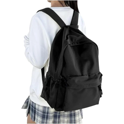 Afbeelding van Schoolrugzak voor dames casual reistas schooltas 14 inch laptoprugzak tienermeisjes lichte rugzak waterafstotend boekentas college jongens mannen werk dagrugzak