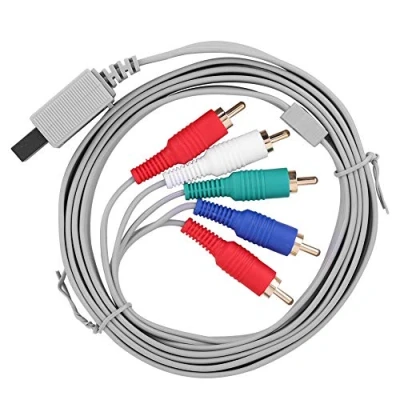 Afbeelding van Component AV kabel, Bewinner High Definition Audio Video Adapter HDTV kabel voor Wii U Gaming System