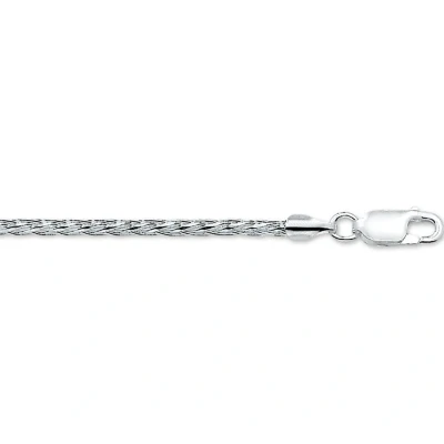Afbeelding van Armband Zilver Vossestaart 2,0 mm x 18 cm lang