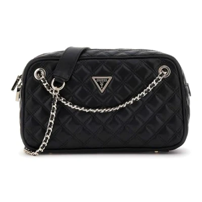 Afbeelding van GUESS Schoudertas Giully II Shoulder Satchel Bag Black Zwart