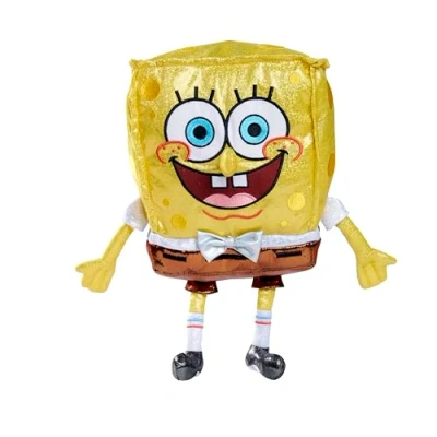 Afbeelding van Sponge Bob jubileumpluche, 30 cm, glinsterende SpongeBob pluche ter ere van het 25e jubileum de tv serie, geschikt voor kinderen vanaf eerste levensmaanden
